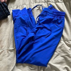 Blue scrub bottoms